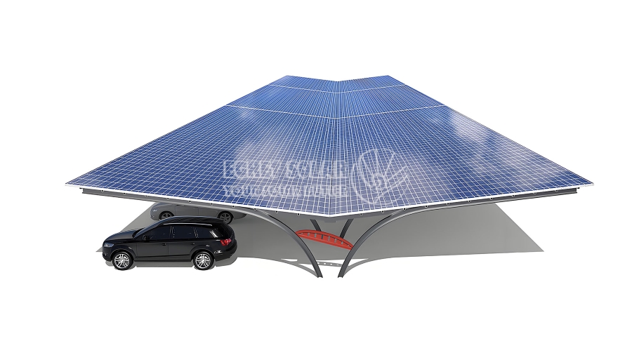 Estne Carbon Steel Solar Carport Aptus pro Outdoor Usus?