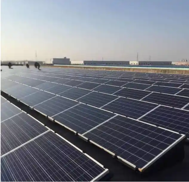 HDPE Plastic Ballsted Solar Bracket